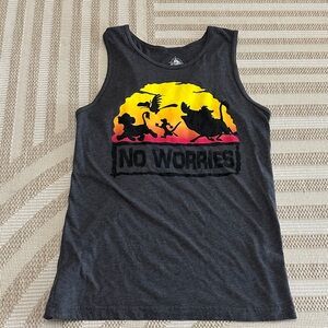 🚨3/$8🚨 Mens medium (tight fit) Disney animal kingdom tank pit 17 length 27